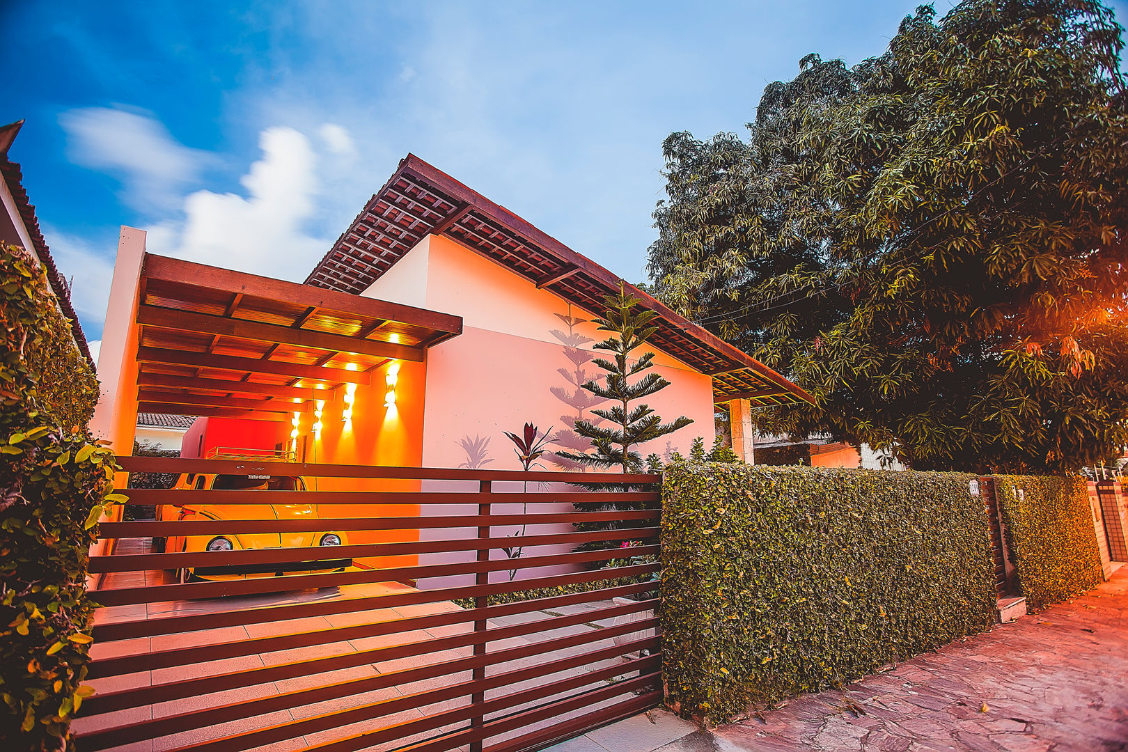 Casa Mariana, Martins Lucena Arquitetos Martins Lucena Arquitetos Rumah Gaya Rustic