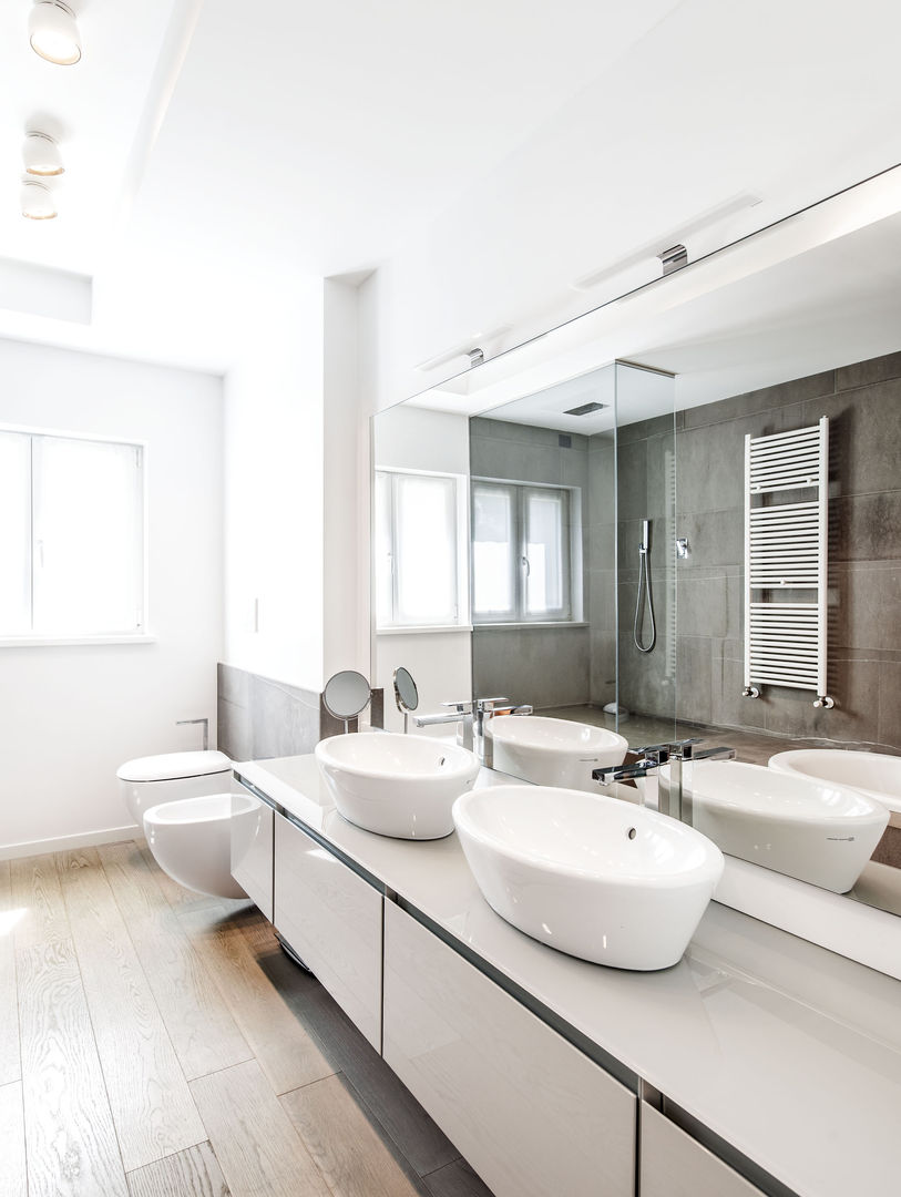 Legno & Design, VILLE IN BIOEDILIZIA VILLE IN BIOEDILIZIA Modern bathroom