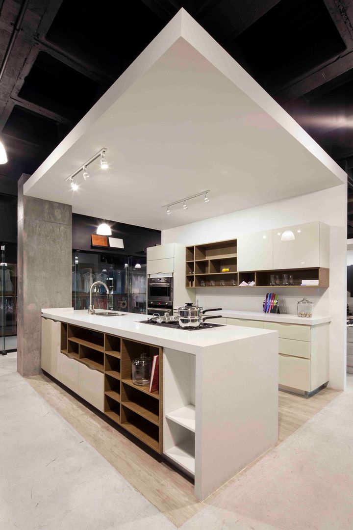 Boato Design Showroom, Accion Reforma Arquitectos Accion Reforma Arquitectos Cocinas de estilo moderno