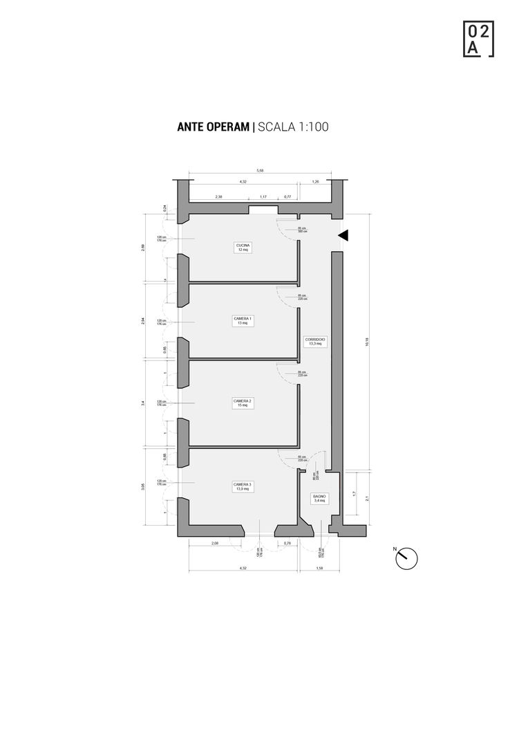Ristrutturazione appartamento | Roma - Porta Maggiore, 02A Studio 02A Studio