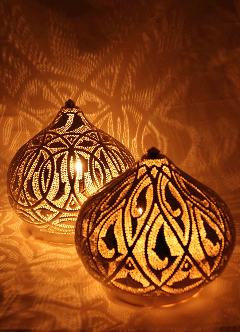 Hängeleuchten , Amun best of Orient GmbH Amun best of Orient GmbH Eclectic style bedroom Copper/Bronze/Brass Lighting