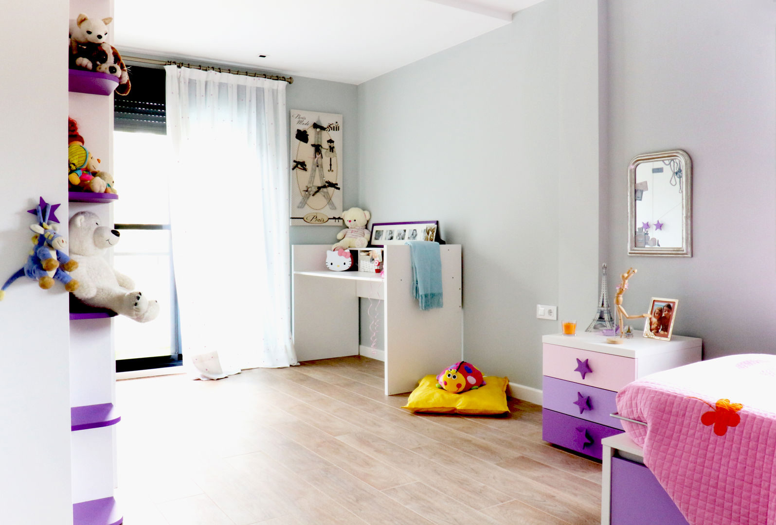Antes de Casa de VV, en La Cañada, acertus acertus غرفة الاطفال