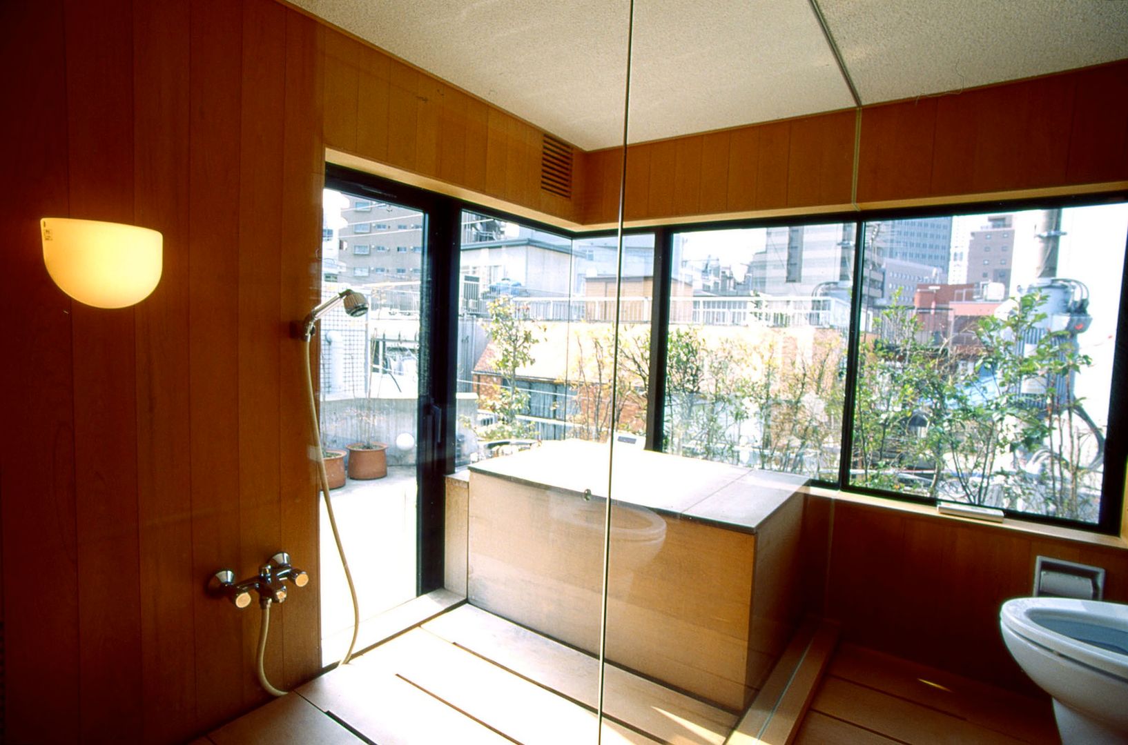 千駄ヶ谷のコンクリート打放し, 松井建築研究所 松井建築研究所 Modern bathroom