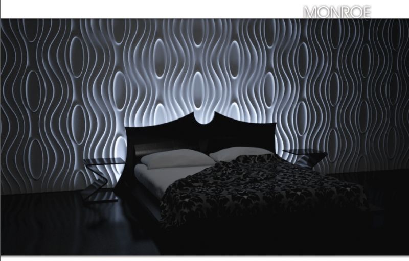 Wall Panels 3D - Dunes DecoMania.pl Moderne muren & vloeren