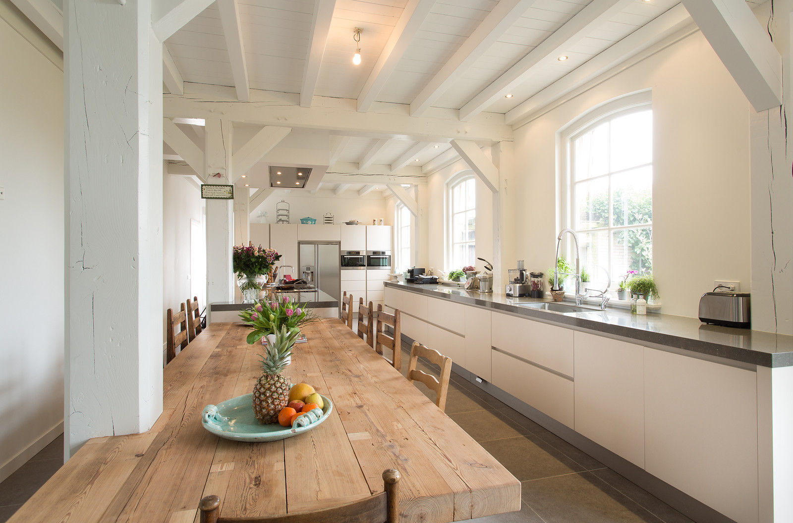 Prachtige moderne boerderij keuken, Tieleman Keukens Tieleman Keukens Cozinhas modernas