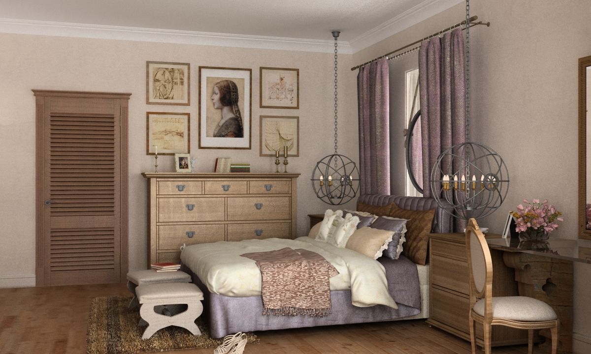 Уют прованса, Art Style Design Art Style Design Kamar Tidur Gaya Kolonial