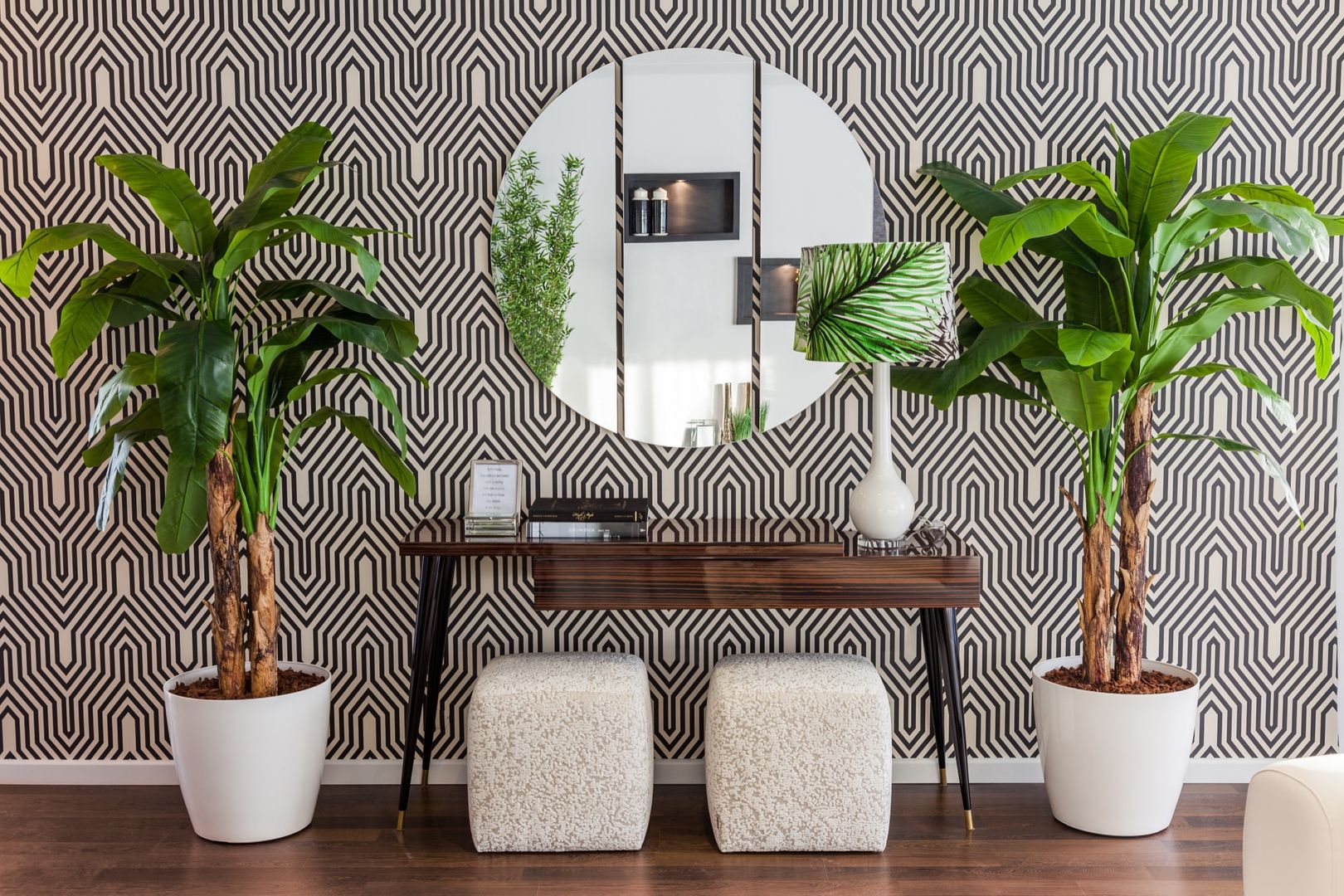 HALL Movelvivo Interiores Ingresso, Corridoio & Scale in stile tropicale Accessori & Decorazioni