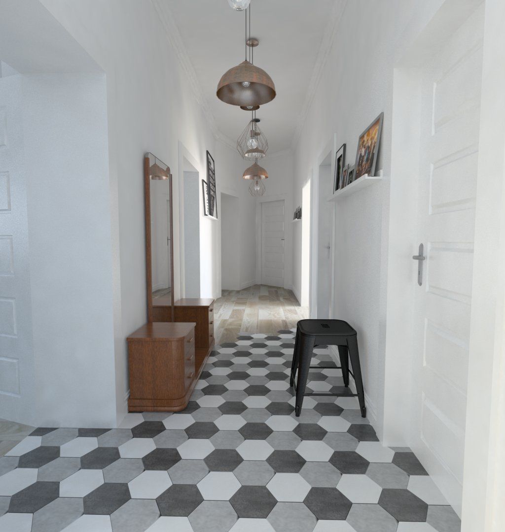 homify Classic style corridor, hallway and stairs