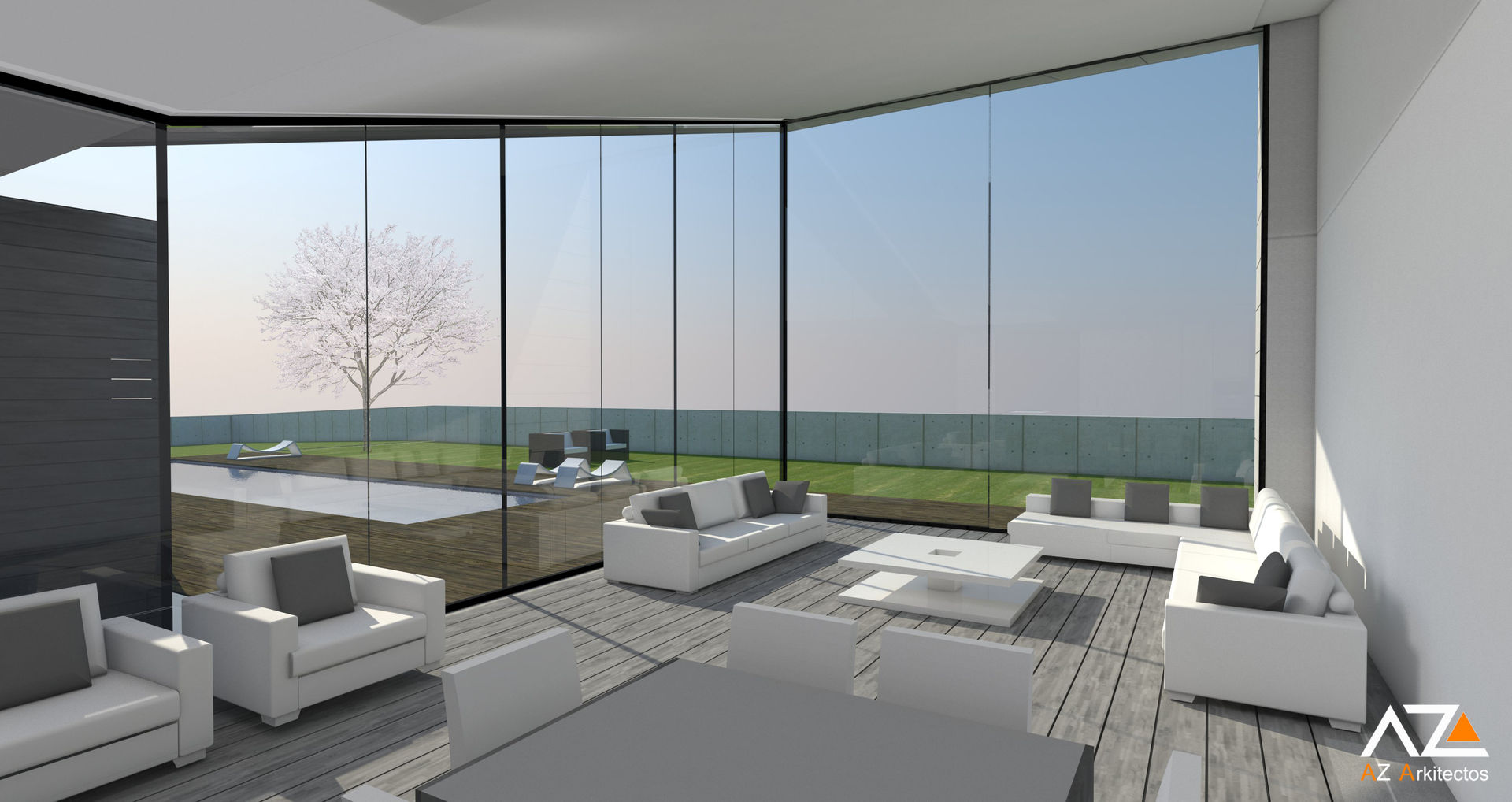 homify Balcon, Veranda & Terrasse modernes