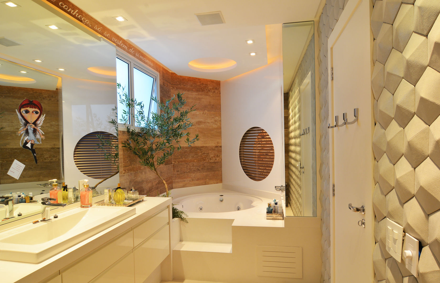 Loft Marine Home Resort, ANNA MAYA ARQUITETURA E ARTE ANNA MAYA ARQUITETURA E ARTE Rustic style bathrooms Ceramic