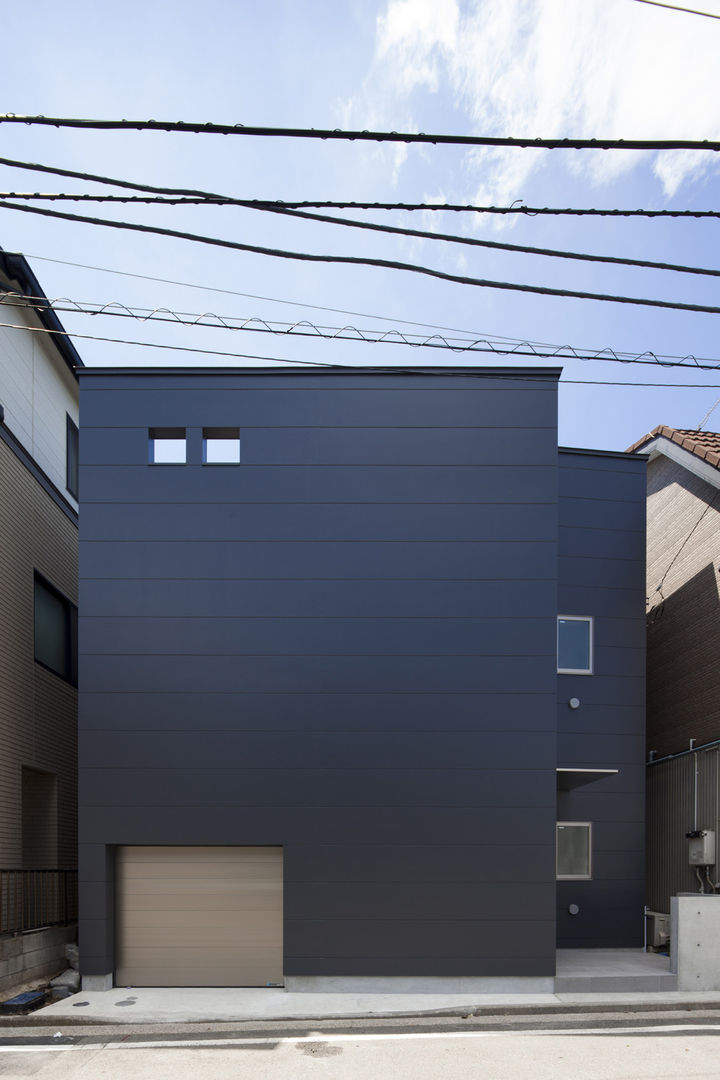 鶴見の家, Ｕ建築設計室 Ｕ建築設計室 Casas minimalistas