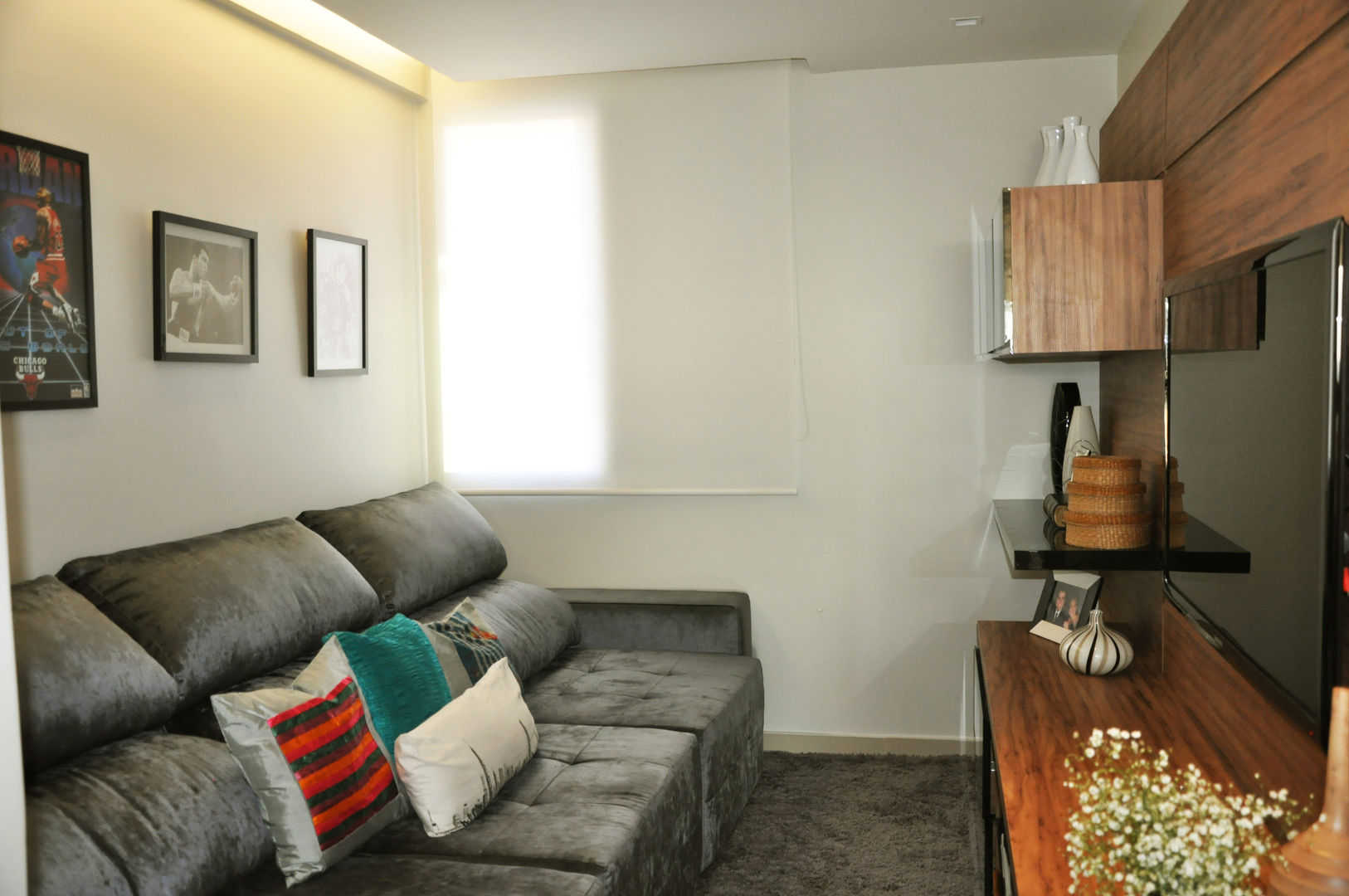 Apartamento Buritis, Novità - Reformas e Soluções em Ambientes Novità - Reformas e Soluções em Ambientes Modern living room