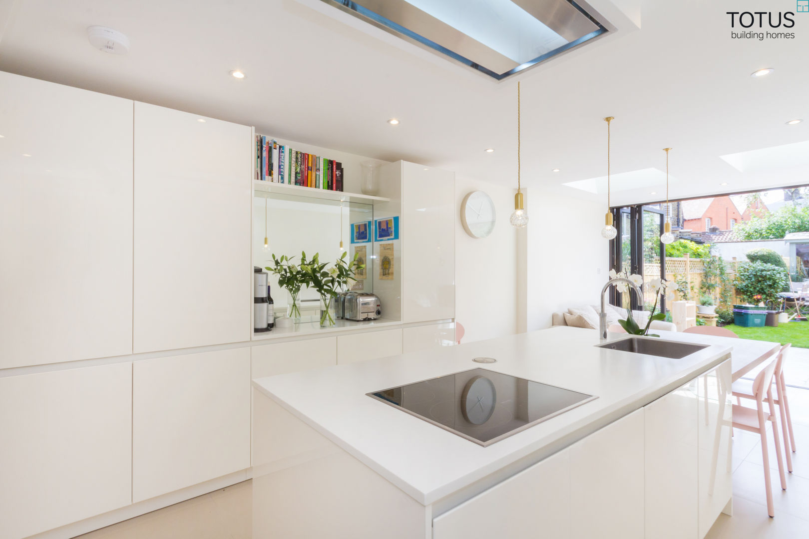 Extension and renovation, Wimbledon SW19, TOTUS TOTUS Moderne keukens