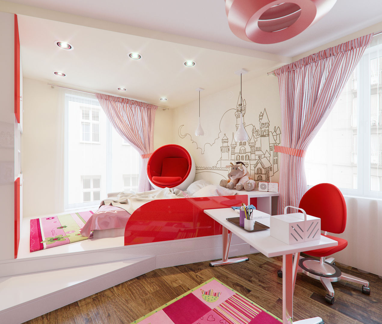 Children rooms in Frankfurt am Main, Hessen, Germany, Insight Vision GmbH Insight Vision GmbH Nursery/kid’s room