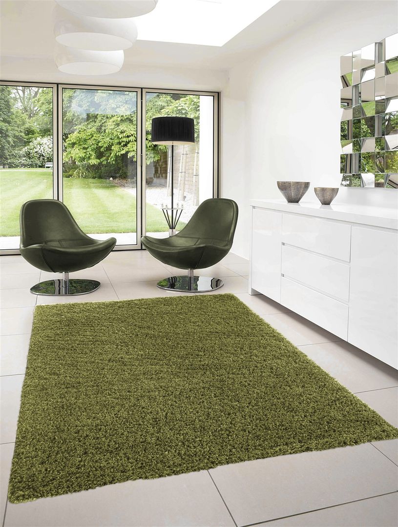 Hochflor Shaggy Dream Shaggy Teppiche, Carpetscout24 GmbH Carpetscout24 GmbH Asian style bathroom Textile Amber/Gold Textiles & accessories
