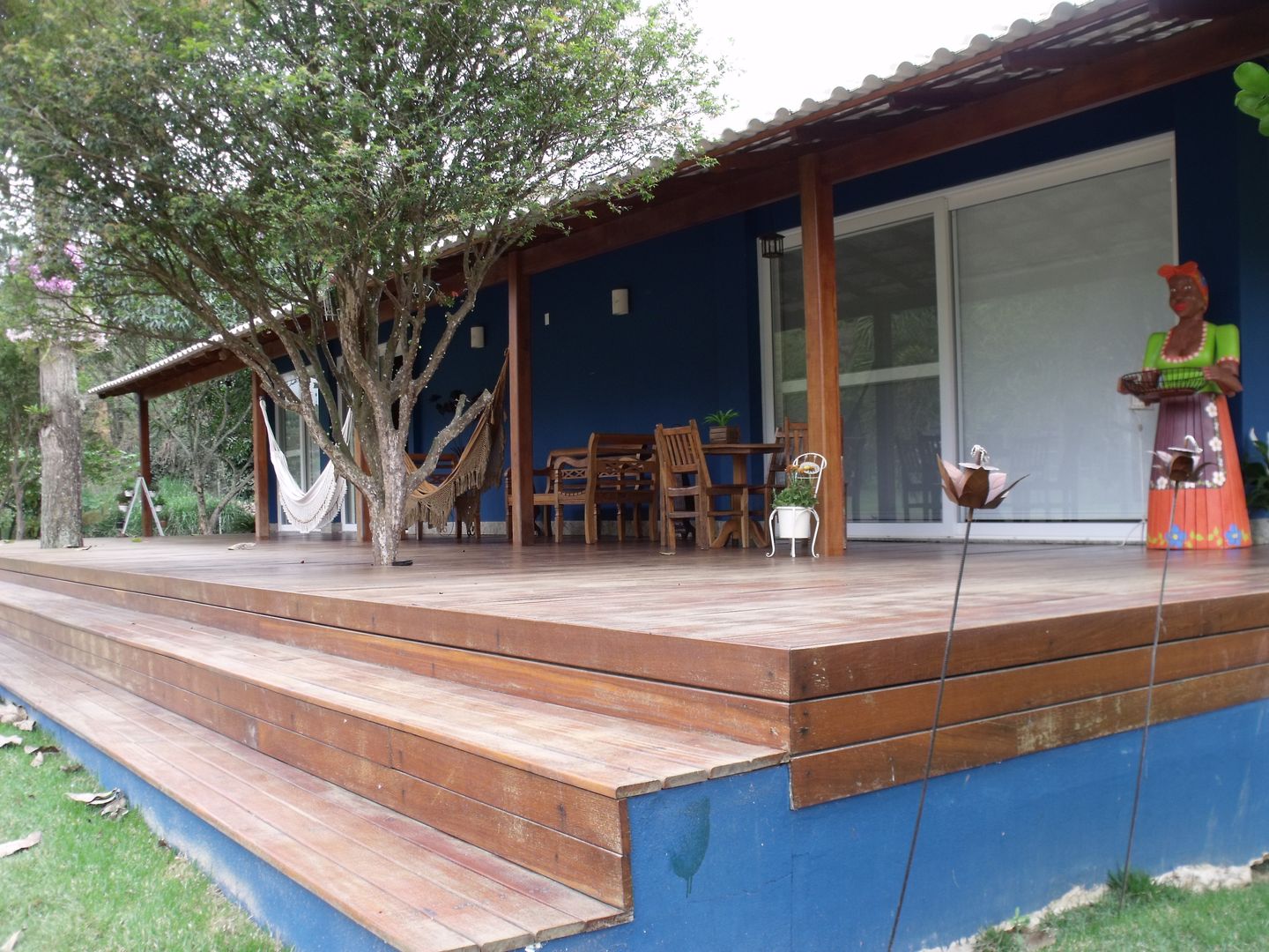 Área de Lazer, Cristiane Locatelli Arquitetos & Associados Cristiane Locatelli Arquitetos & Associados Rustic style house