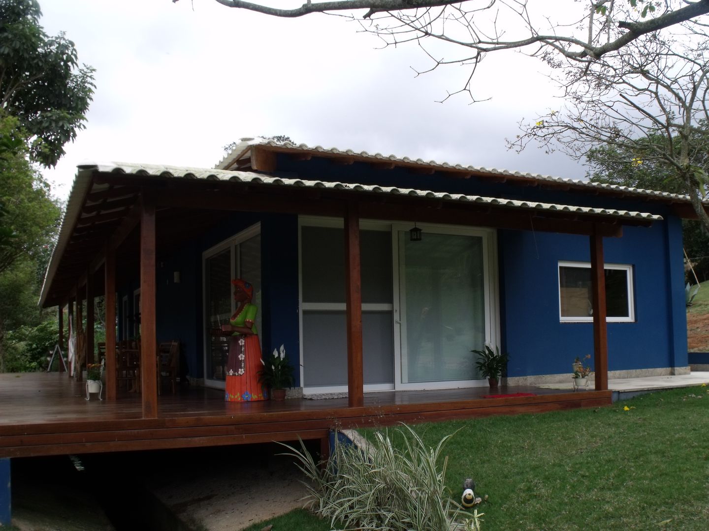 Área de Lazer, Cristiane Locatelli Arquitetos & Associados Cristiane Locatelli Arquitetos & Associados Rustic style house