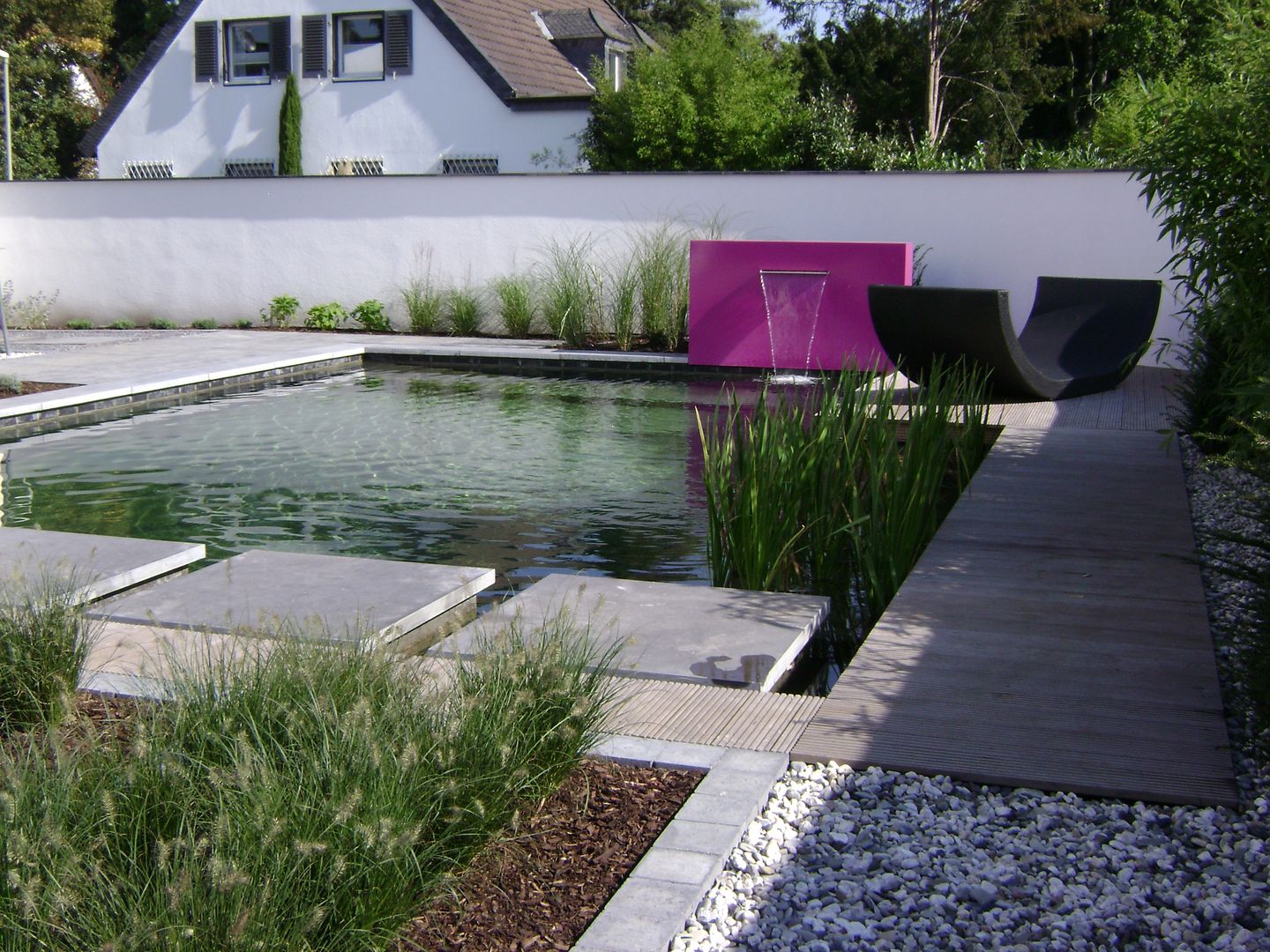 Bassins, Fontaines et Cascades, SO GARDEN SO GARDEN Modern garden Swim baths & ponds