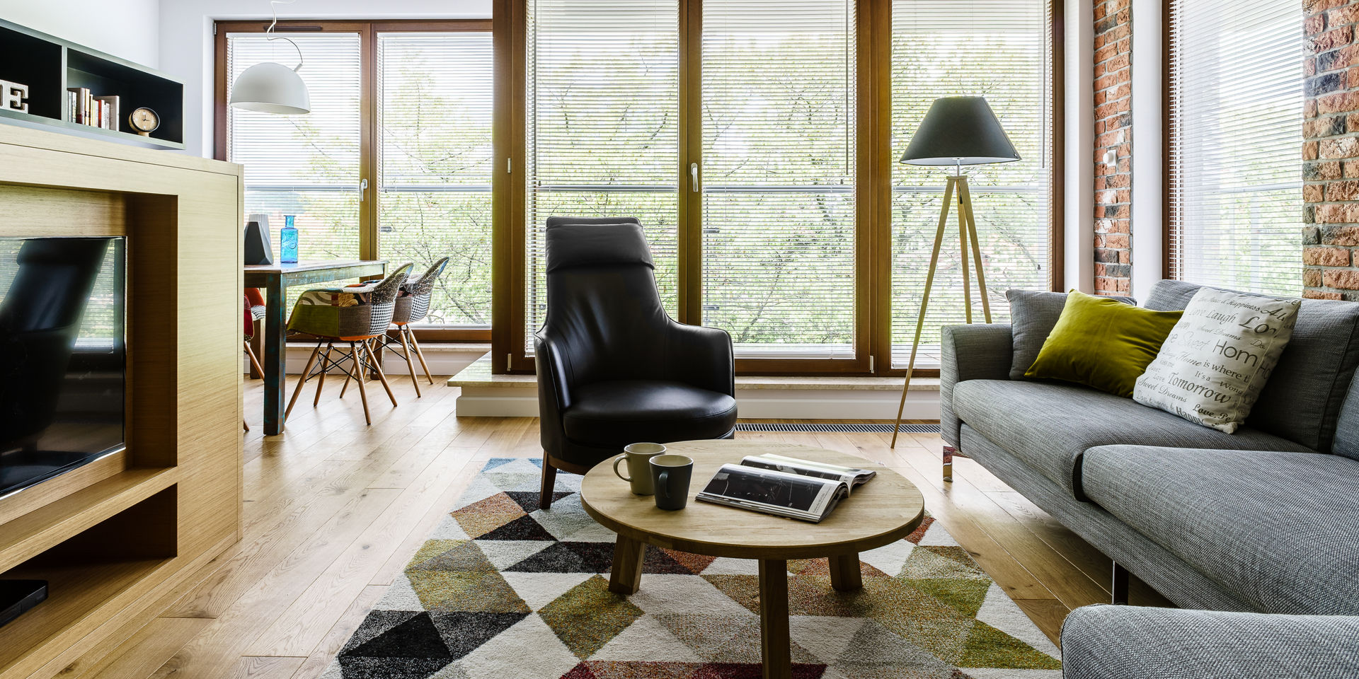 homify Industrial style living room