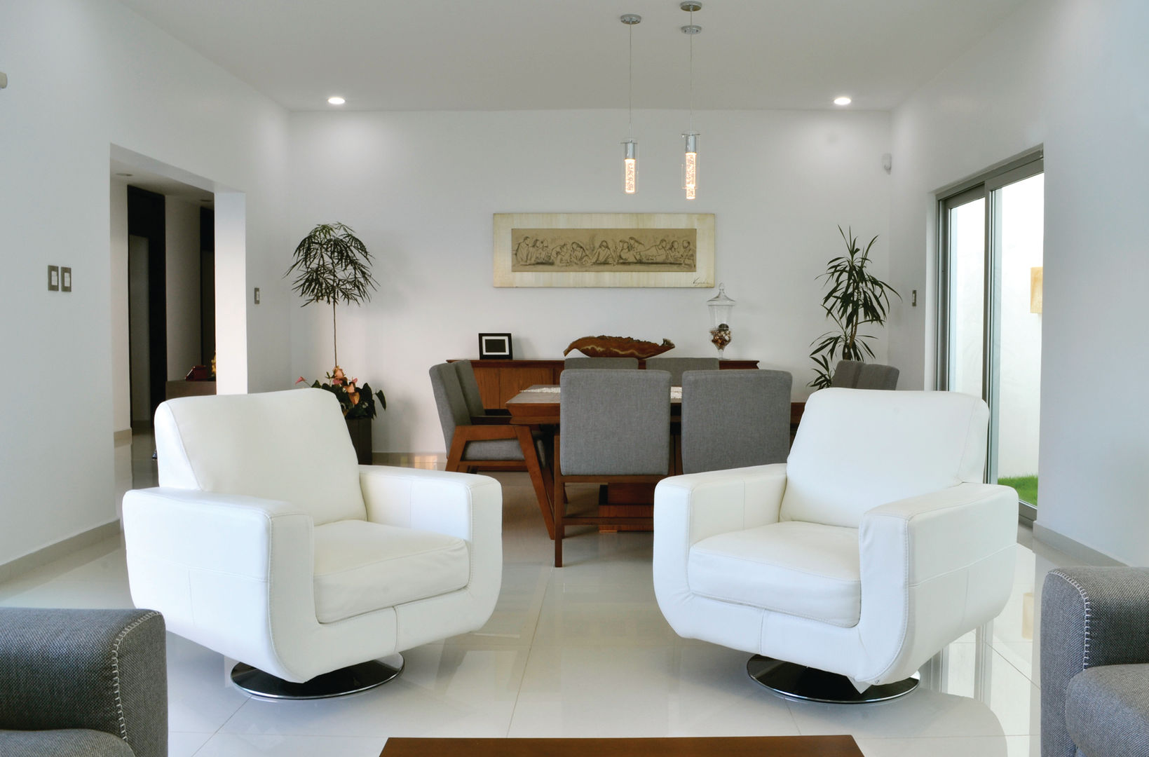 CASA IVANNA, OBRA BLANCA OBRA BLANCA Living room