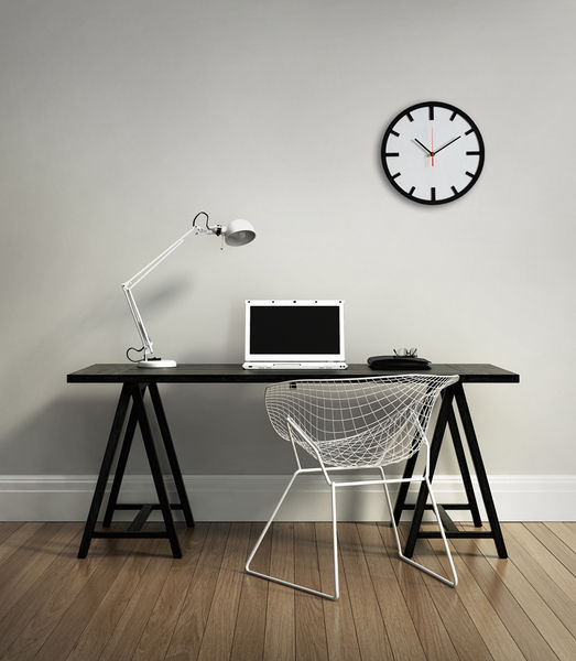 Scandi Clock - wooden clock, simple, modern, Silva Design Silva Design Ruang Studi/Kantor Gaya Skandinavia Kayu Lapis Accessories & decoration