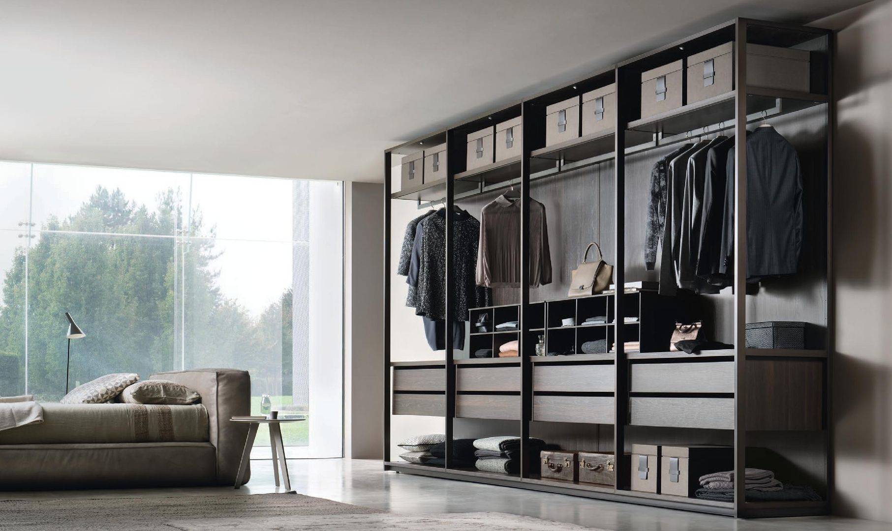 homify Vestidores y placares de estilo moderno