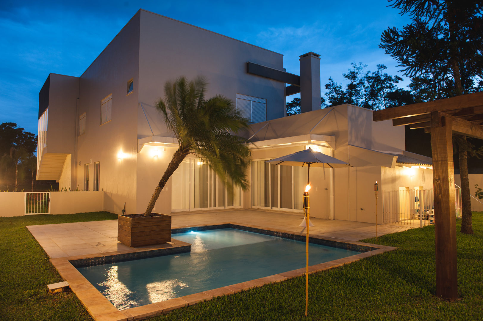 Residência Santa Cruz do Sul - RS, d´ Ornellas Arquitetura e Construção d´ Ornellas Arquitetura e Construção Modern houses