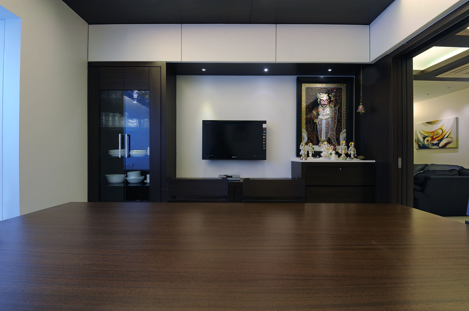 MANDIR ROOM / AREA, HJ TALREJA ASSOCIATES HJ TALREJA ASSOCIATES ミニマルな 家 Accessories & decoration