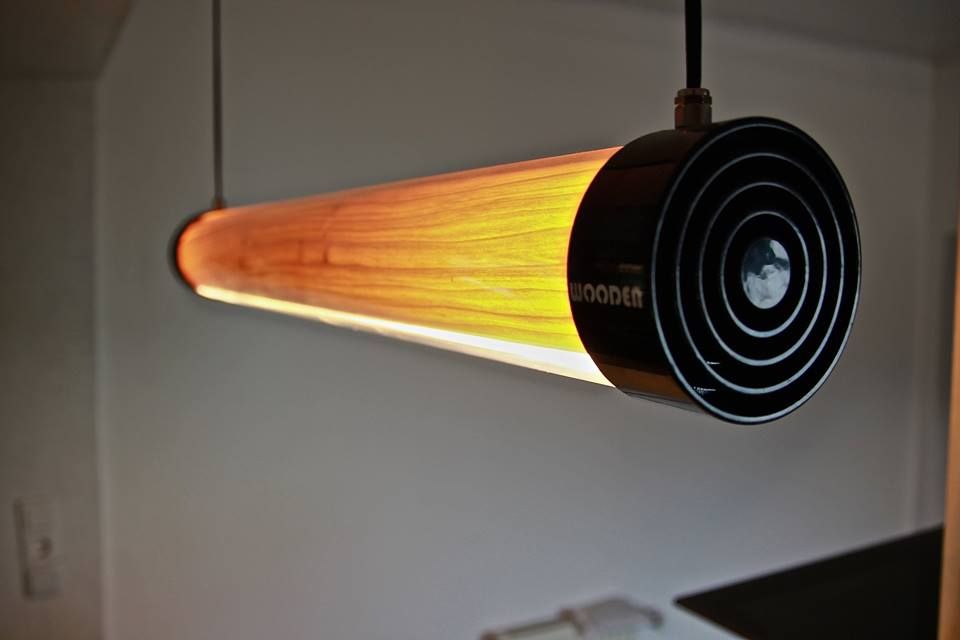 WOODEN TUBE, WOODEN Germany WOODEN Germany Modern style kitchen Wood Wood effect Lighting