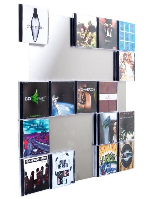 Superflache Wandmontage fr Ihre Lieblings CDs - Ihre CDs werden zum  Designobjekt | homify