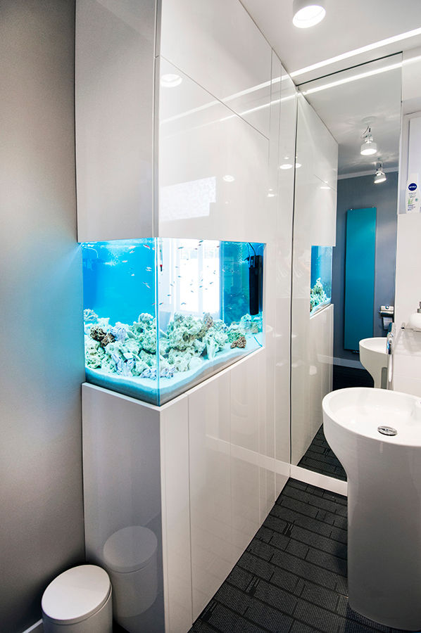 Marynarskie marzenia, conceptjoana conceptjoana Salle de bain moderne