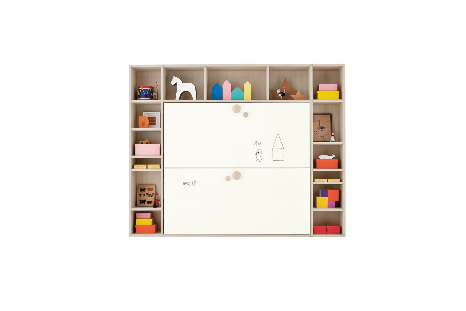 NIDI MOOVING : idee salvaspazio LETTO TWIDDY, Nidi Nidi Nursery/kid’s room Storage