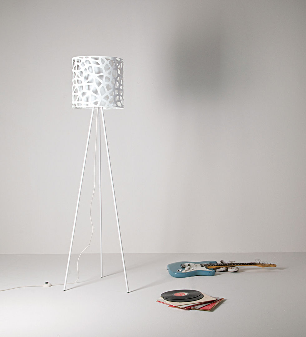 Bolle - da terra ManoMano design Soggiorno minimalista Ferro / Acciaio Illuminazione