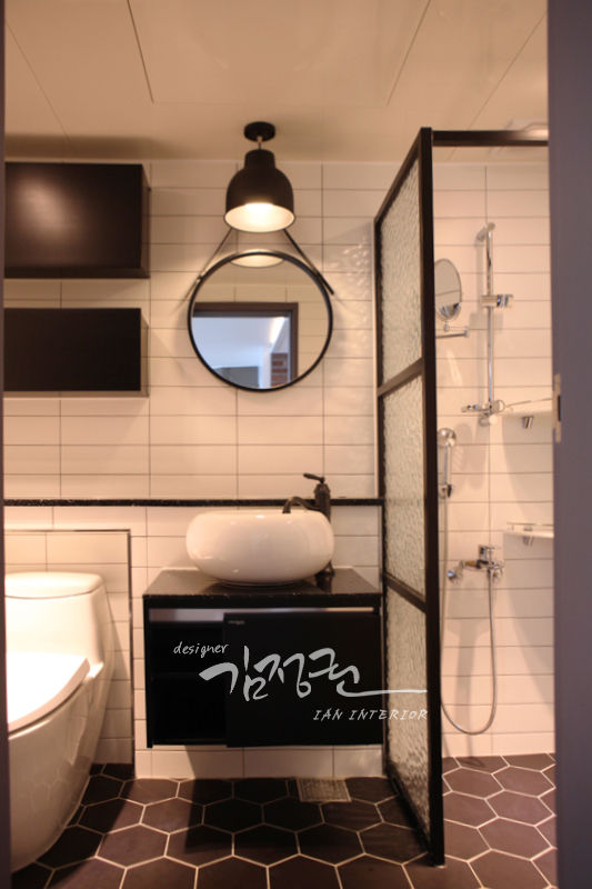 한빛 아파트, 김정권디자이너 김정권디자이너 Modern bathroom MDF