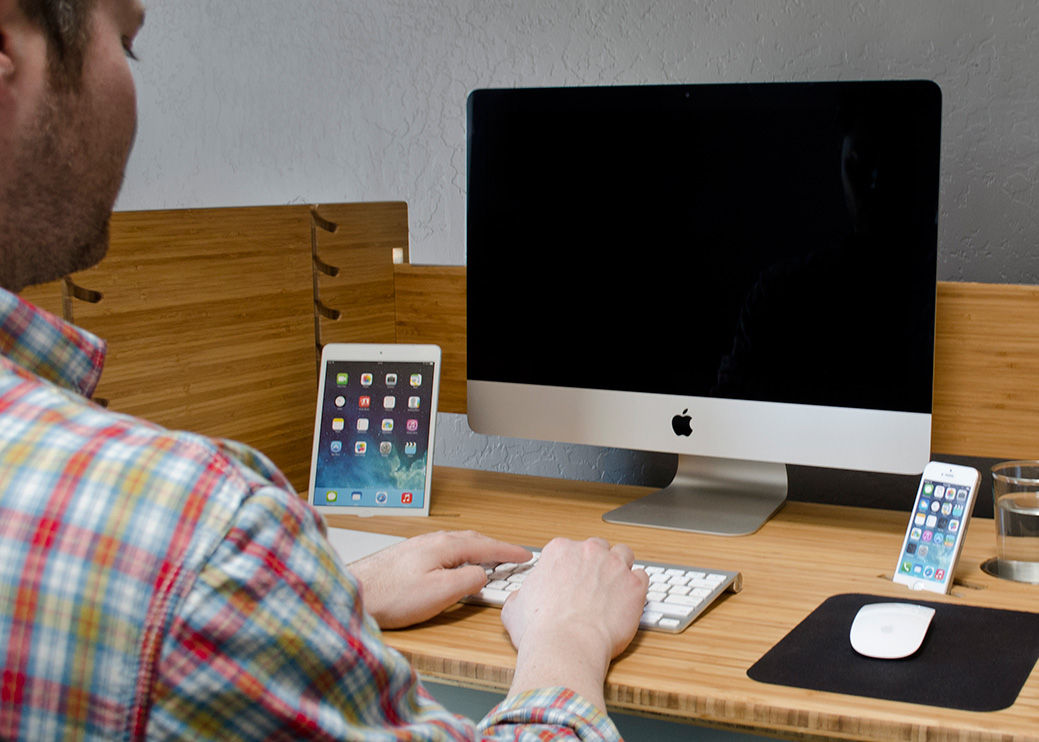 Sitz-Stehtisch aus Bambus | homify
