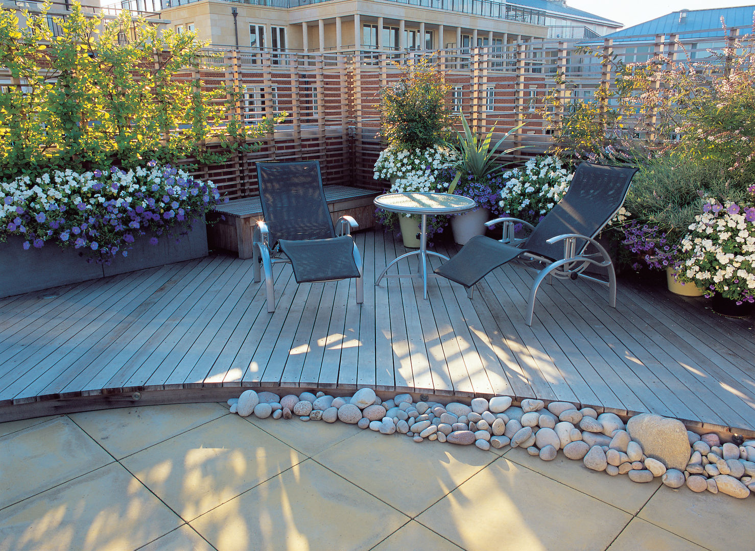 A Roof Garden, Chelsea, Bowles & Wyer Bowles & Wyer Patios