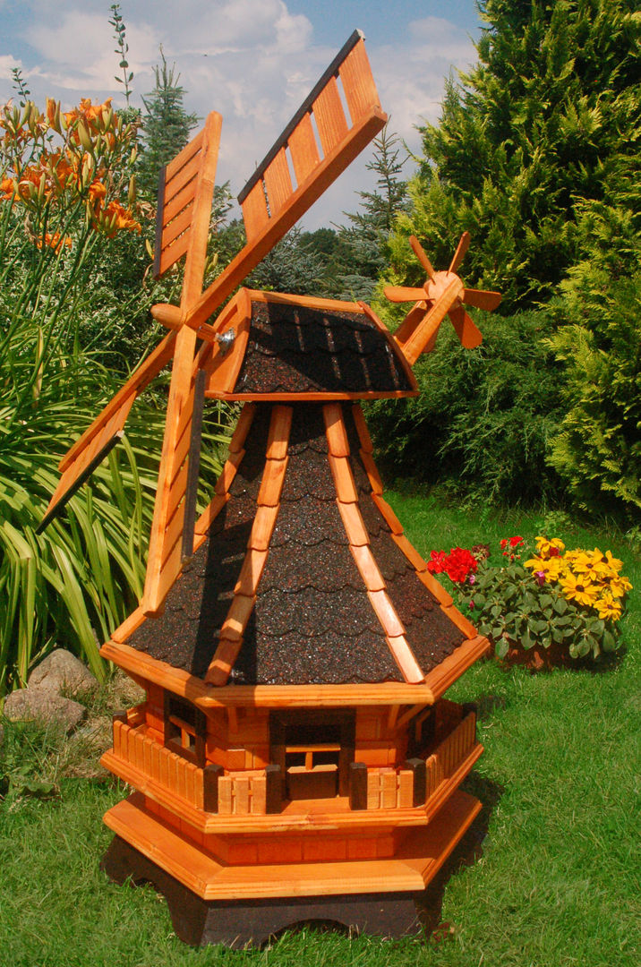 Windmühlen, Windmill, Windmühle, Deko Shop Hannusch Deko Shop Hannusch Garden لکڑی Wood effect Accessories & decoration