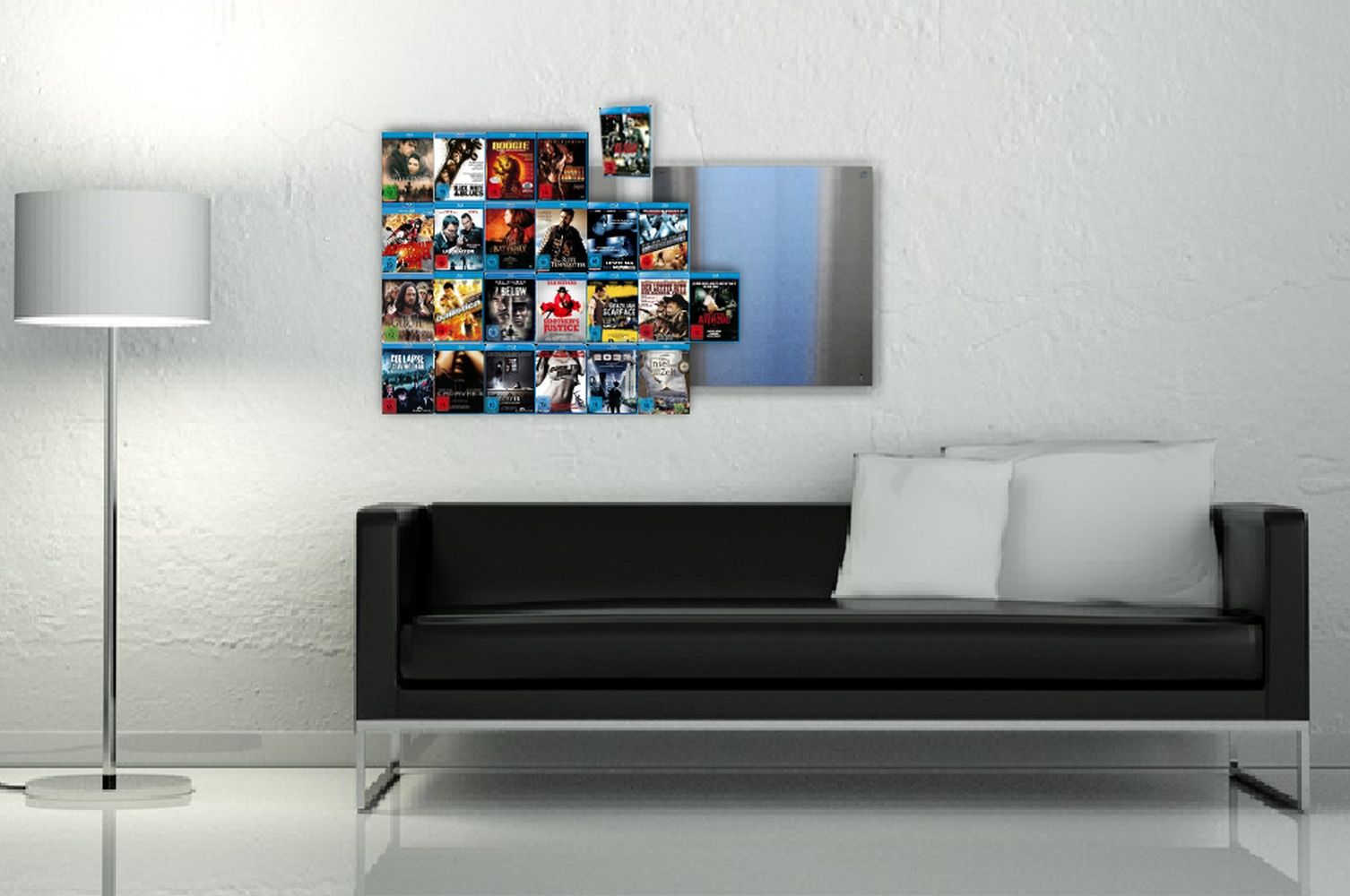 Designregal für Ihre Blu-Ray Filme, CD-Wall CD-Wall Modern living room Accessories & decoration