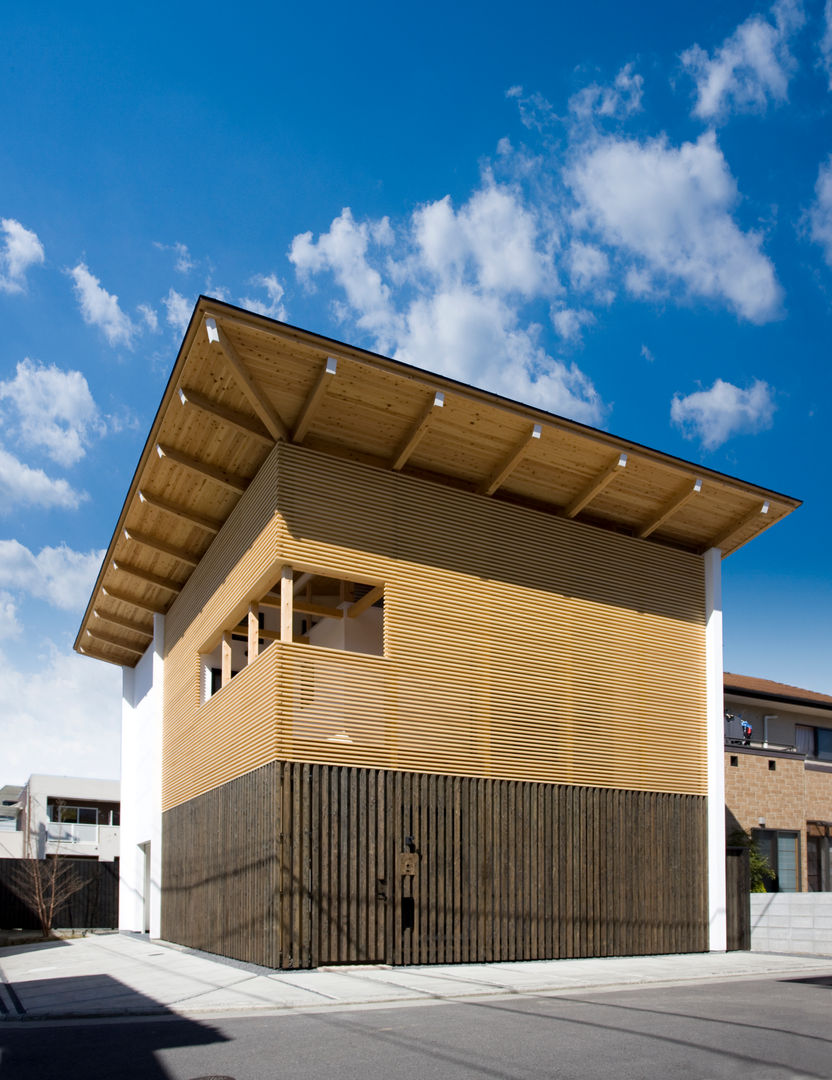 saijo house, 髙岡建築研究室 髙岡建築研究室 Дома в азиатском стиле Дерево Эффект древесины