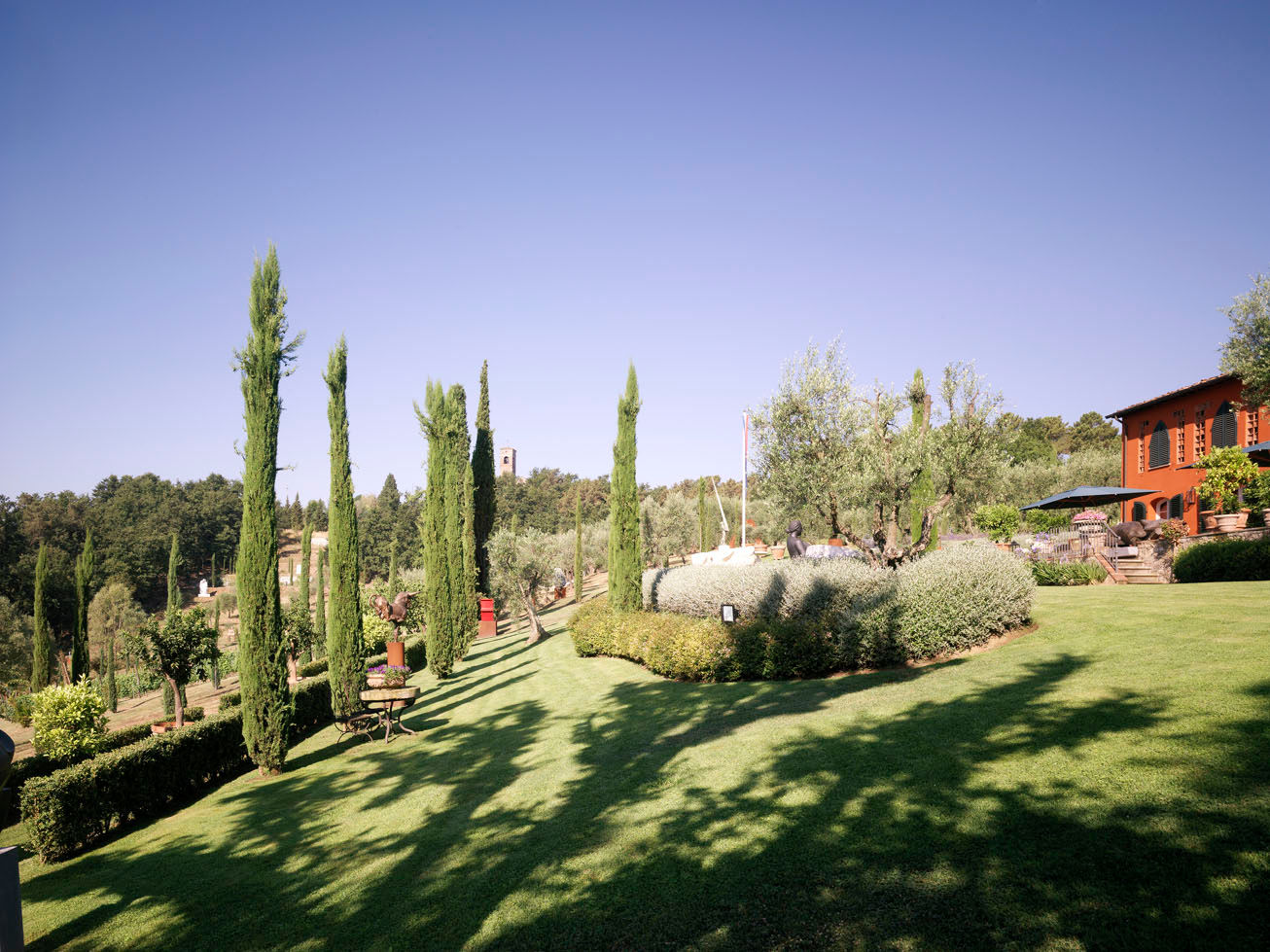 Arte e paesaggio sulle colline toscane, Giuseppe Lunardini Architetto del Paesaggio Giuseppe Lunardini Architetto del Paesaggio Giardino in stile mediterraneo