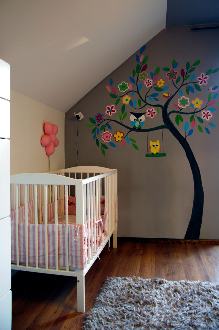 Wnętrza domu jednorodzinnego , ER DESIGN ER DESIGN Nursery/kid’s room