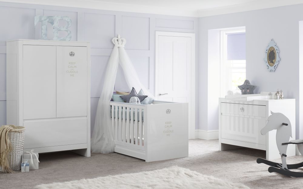 Sovereign 3 Piece Room Set Tutti Bambini Modern nursery/kids room Beds & cribs