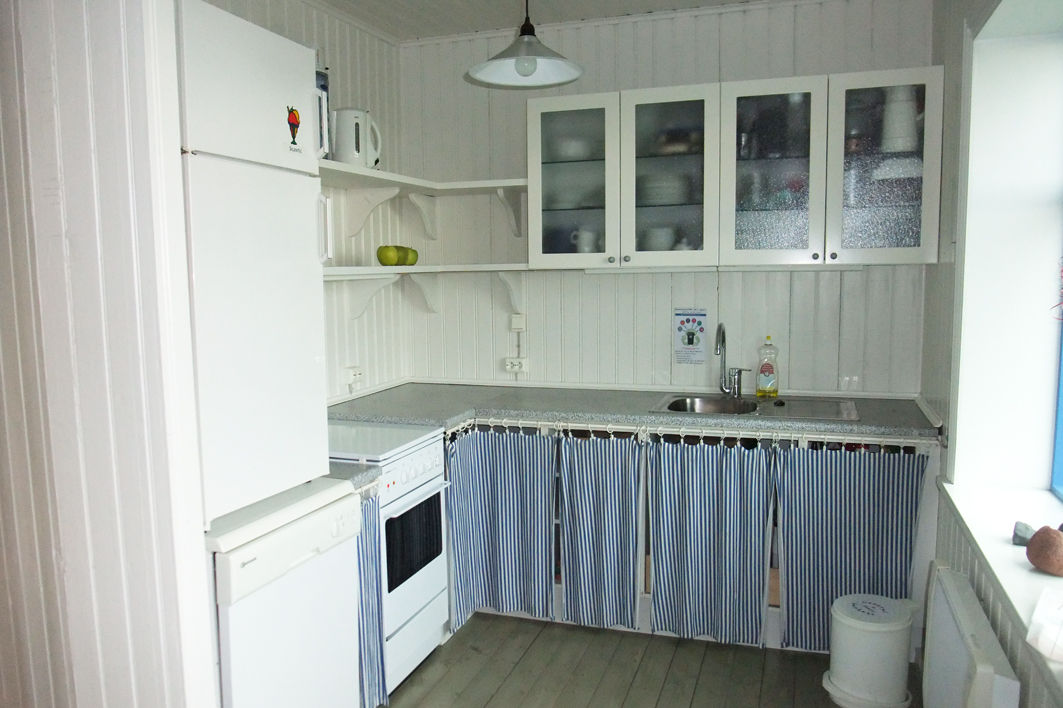 Ferienhaus in Island, Büro für Solar-Architektur Büro für Solar-Architektur Cucina coloniale