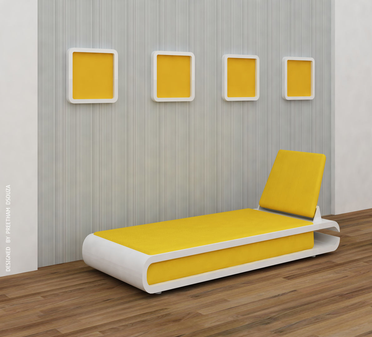 Couch Nailcutter Preetham Interior Designer Modern spa MDF Furniture