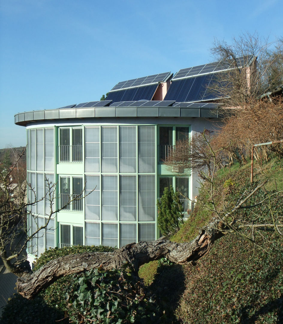 Solarhaus Abrecht, Büro für Solar-Architektur Büro für Solar-Architektur Casas modernas