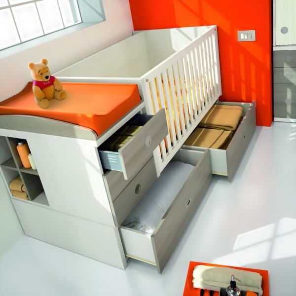 homify Moderne kinderkamers Bedden en wiegen