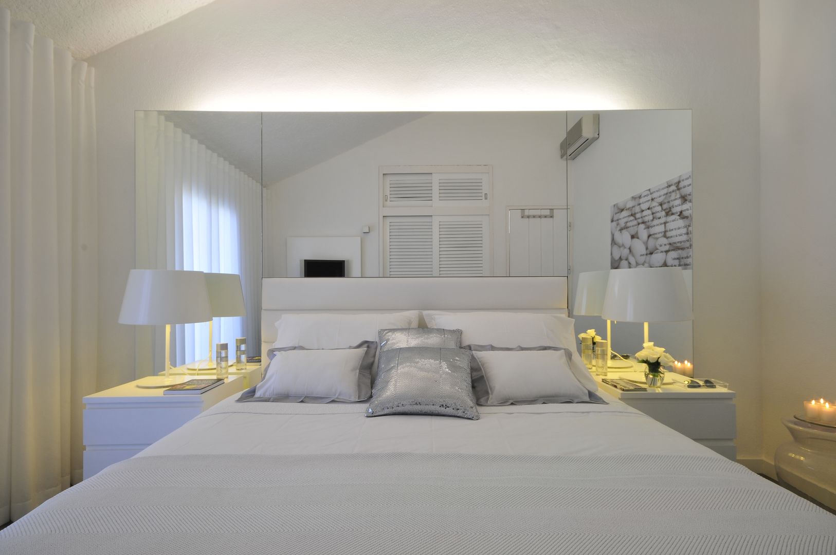 Private Residence in Vilamoura Leonor Moreira Romba - Arquitecturas Modern style bedroom