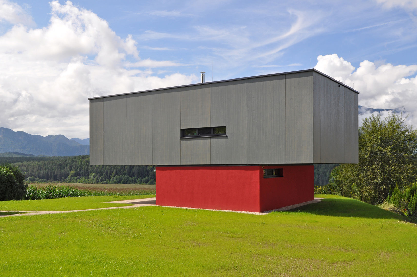 Wohnhaus am Turnersee, Architekt DI Stefan Klein Architekt DI Stefan Klein 모던스타일 주택