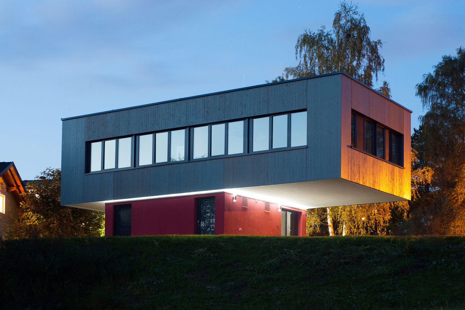 Wohnhaus am Turnersee, Architekt DI Stefan Klein Architekt DI Stefan Klein Casas de estilo moderno