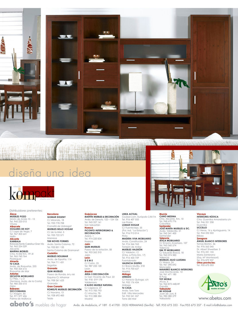 COMEDORES, ABETO'S MUEBLES DE HOGAR ABETO'S MUEBLES DE HOGAR Modern dining room Solid Wood Multicolored Dressers & sideboards